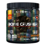 Suplemento Em Pó Bone Crusher 300g Hot Orange Black Skull