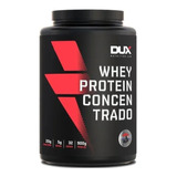 Suplemento Em Pó Dux Nutrition Whey Protein Concentrado Proteínas Sabor Cappuccino Em Pote De 900g
