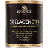 Suplemento Em Pó Essential Nutrition Collagen Skin Colágeno Collagen Skin Sabor Limão Em Lata De 330g