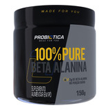 Suplemento Em Pó Probiótica Beta Alanina 100% Pura 150g - Aminoácidos Em Pote De 150ml