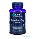 Suplemento Em Tabletes Life Extension Two Per Day Vitaminas Em Frasco 120 Un