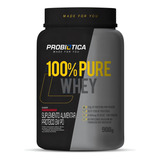 Suplemento En Pó Probiótica Proteínas Sabor Morango X 900g