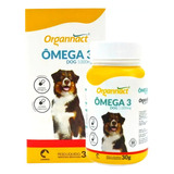 Suplemento Ômega 3 Dog 1000mg 30 Comprimidos Organnact