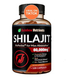 Suplemento Rainbow Nutrients Pure Himalayan Shilajit 120 Pil