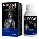 Suplemento Vetnil Glicopan Gold Para Cães E Gatos Pets 250ml