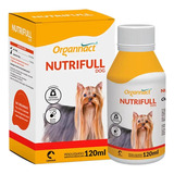 Suplemento Vitamínico Cães Organnact Nutrifull Dog Pet 120ml