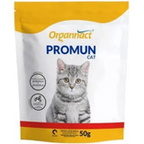 Suplemento Vitamínico Promun Cat Prebiotic Organnact - 50 G