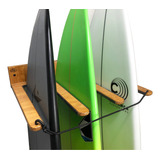 Suporte 3 Pranchas De Surf Vertical Com Tapete Proteção