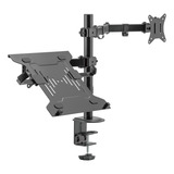 Suporte Articulado Esn-12 Em Aço Para Monitor E Notebook