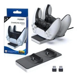 Suporte Base Dock Carregador Duplo 2 Controles Ps5