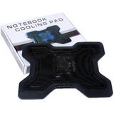 Suporte Base Notebook - Com Cooler E Hub Usb Em Aluminio