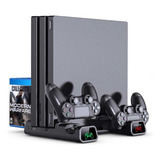 Suporte Base Vertical Cooler Carregador Ps4 Pro Slim Fat Nf
