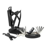 Suporte Caramanhola Absolute Canivete 16 Funções P/ Bike Pro Cor Preto