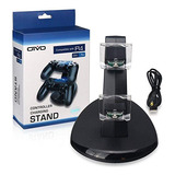Suporte Carregador Ps4 Controle Joystick Compatível Dualshok
