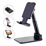 Suporte De Celular Mesa Escritório Universal Portatil Lives Cor Preto