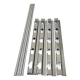 Suporte De Grelha Para Churrasqueira Até 75cm 4 Barra Maciça