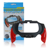 Suporte De Mão Para Ps Vita 2000 Slim Grip Stand Preto/red