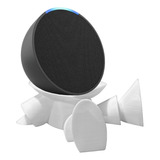 Suporte De Mesa Alexa Echo Pop Robô Espacial Amazon Branco
