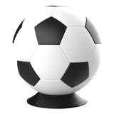 Suporte De Mesa Expositor Para Bola Futebol Basquete Vôlei Cor Preto