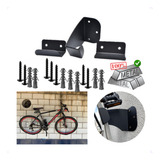 Suporte De Parede Horizontal Para Bike Mtb Ou Speed 3v Bike 