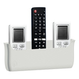 Suporte De Parede Porta 3 Controles Remoto Ar Tv Universal Cor Branco C3d Concept 3d Print