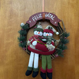 Suporte De Pendurar Guirlanda Enfeite De Natal Na Porta
