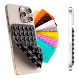 Suporte De Silicone Com Ventosa Para Celular Duplas Ventosas