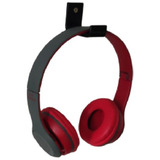 Suporte Em Ferro De Parede Para Headset Fone Ouvido Preto