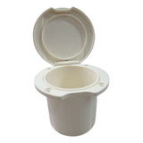 Suporte Em Plástico Para Ducha Branco