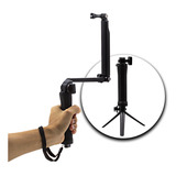 Suporte Extensor Monopod Bastão Câmera Gopro 3way Hero 5 4 3