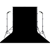 Suporte Fotográfico Com Tecido E 02tripé Reclinável Holofote
