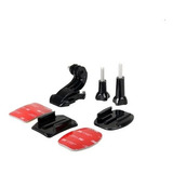 Suporte Frontal De Capacete P/ Gopro Com Adesivos 3m Hero 9