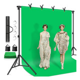 Suporte Fundo Infinito Chroma Key 3x2m + Bolsa + Sacos Areia