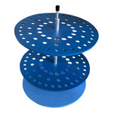 Suporte Giratório Para 64 Pipetas Em Polipropileno
