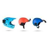 Suporte Gopro Para Capacete Frontal E Lateral