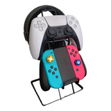 Suporte Mesa 2 Controles Gamer Xbox/playstation/pc E Headset