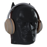 Suporte Mesa P/ Headphone Headset Fone Ouvido Cabeça Batman
