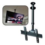 Suporte Monitor Tv Teto Giratório 360 Articulações 32 - 65''