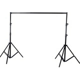 Suporte Para Fundo Infinito Kit 2 Tripes + 4 Barra + Bolsa