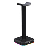 Suporte Para Headset Redragon Scepter Rgb, Black, Ha312