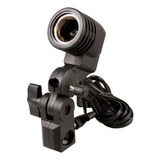 Suporte Para Sombrinha Fotográfica Com Soquete E27 Simples