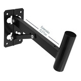 Suporte Parede De Caixa De Som Visão Pca P25 Preto