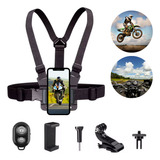 Suporte Peitoral Action Sport Celular + Controle Bluetooth