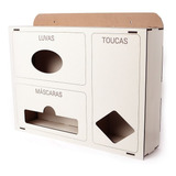 Suporte Porta Caixa De Mascaras Luvas Toucas