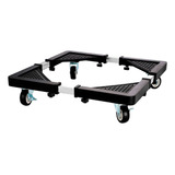 Suporte Rodízio Base C/ Rodinhas Ajustável Geladeira Freezer