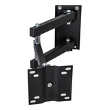 Suporte Tv Triarticulado Lcd Led Plasma 26 32 40 42 49 52 55 Cor Preto