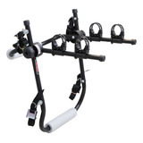 Suporte Universal Transbike Para 2 Bikes Apoio Fixo Sedan Hatch Aço True Cor Preto