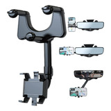 Suporte Universal Veicular Carro Encaixe Retrovisor 360º B-max Bmg-67 Para Celulares Até 6 Polegadas Seguro E Fácil Instalação