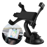 Suporte Veicular Tablet iPad Gps Carro Ventosa 7 A 11 Polega