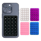 Suporte Ventosa P/ Celular Silicone Gruda Nas Superfícies